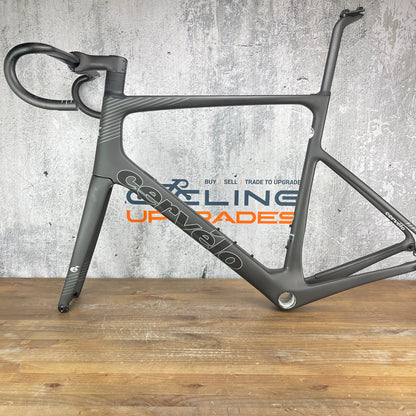 Cervelo Caledonia 5 61cm Disc Brake Carbon Frameset 700c Charcoal 2529g