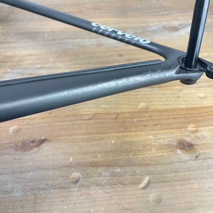 Cervelo Caledonia 5 61cm Disc Brake Carbon Frameset 700c Charcoal 2529g