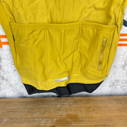 New! Pedal Mafia PMCC Thermal Long Sleeve Men's Small Cycling Jacket Wasabi