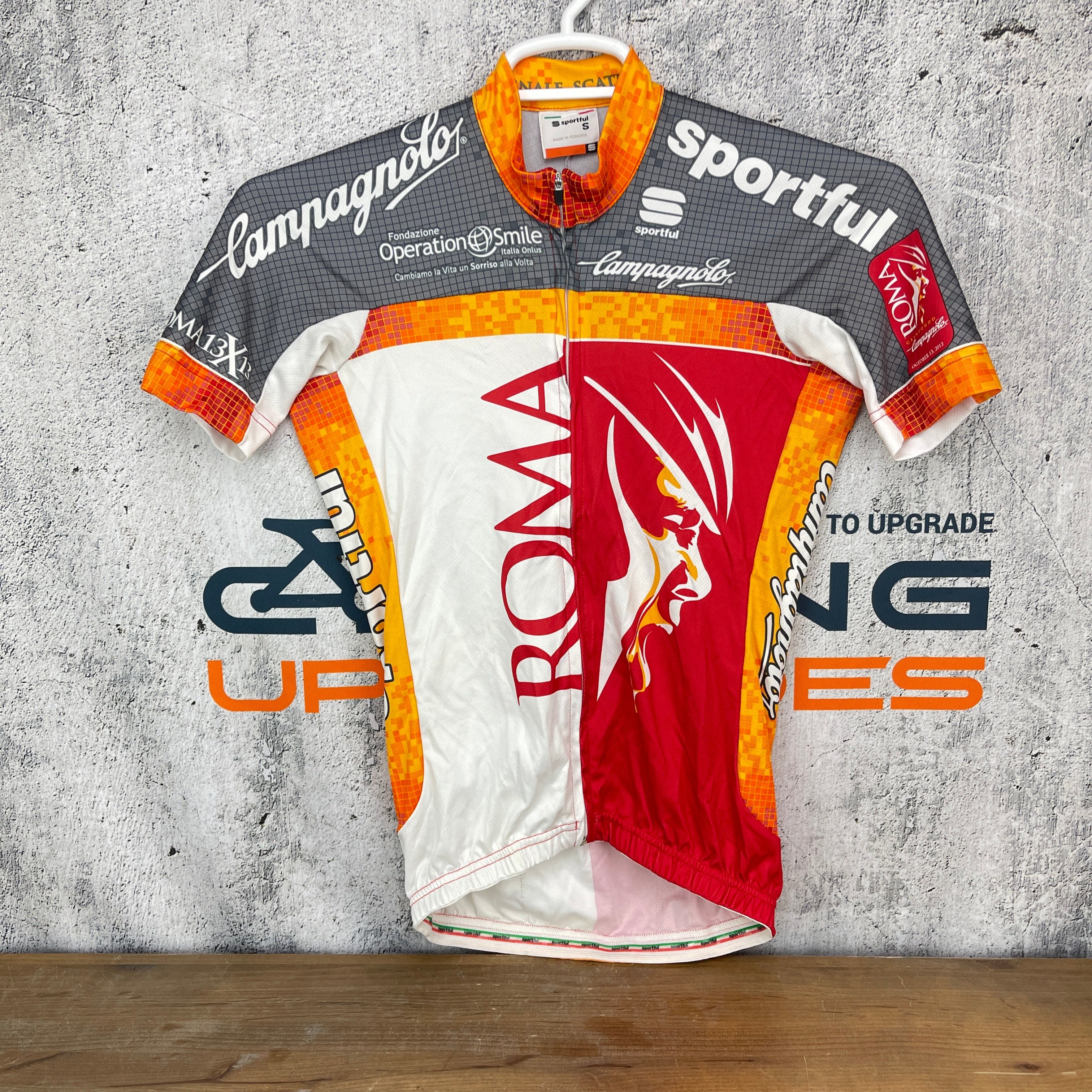 Sportful Campagnolo Roma Small Men s Cycling Jersey Short Sleeve