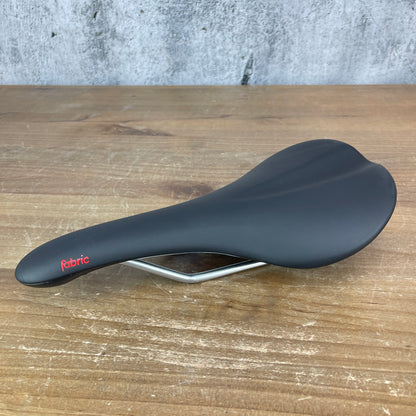 New Takeoff! Fabric Shallow Alloy Rail 142mm Road Bike Saddle Black 265g