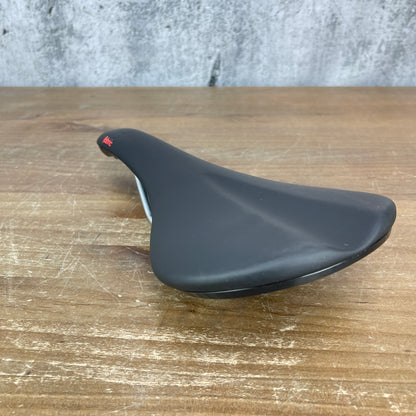 New Takeoff! Fabric Shallow Alloy Rail 142mm Road Bike Saddle Black 265g