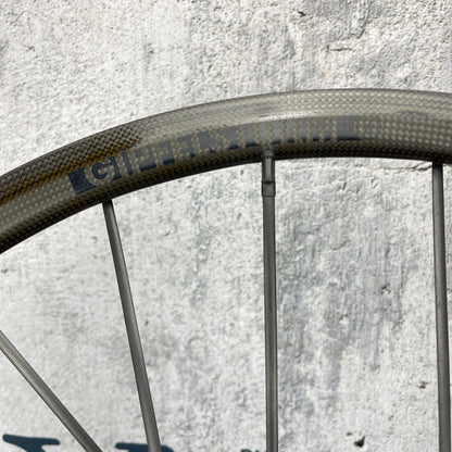 Lightweight Gipfelsturm Carbon Tubular Rear Wheel Only 700c Rim Brake 592g