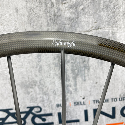 Lightweight Gipfelsturm Carbon Tubular Rear Wheel Only 700c Rim Brake 592g