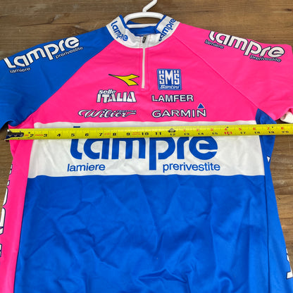SMS Santini Lampre XL Pink/Blue Men's Road Bike Cycling Jersey