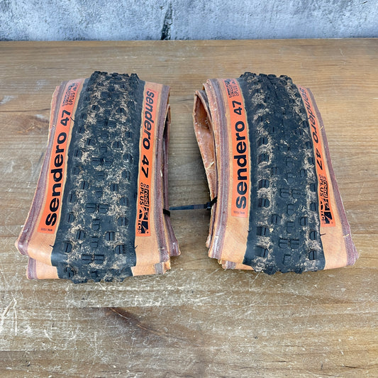 Pair WTB Sendero 650b x 47mm Gravel Bike Tubeless Tires
