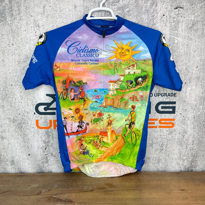 Nalini Ciclismo Classico Large Men's Cycling Jersey Short Sleeve