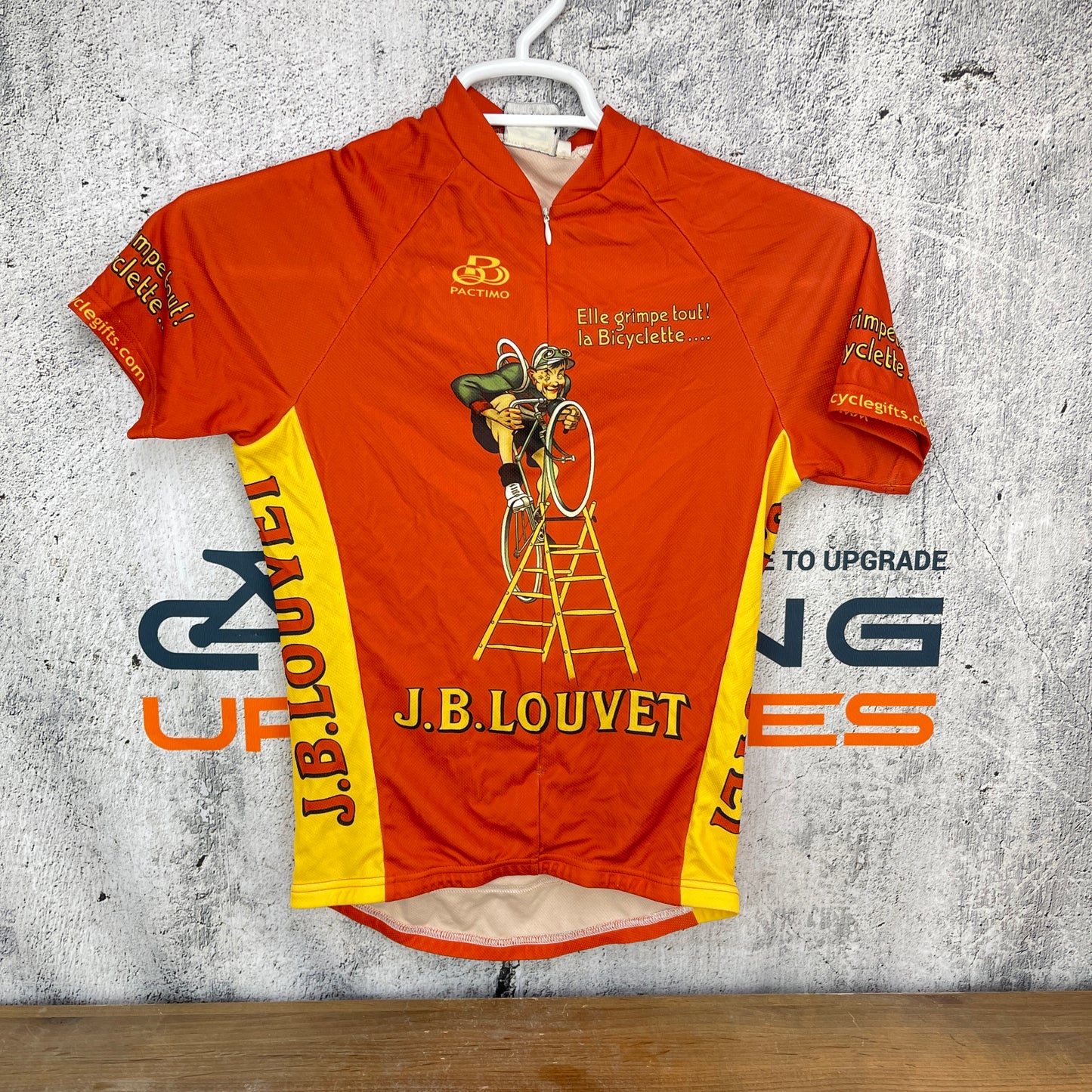 Pactimo J.B. Louvet Medium Women's Cycling Jersey Short Sleeve