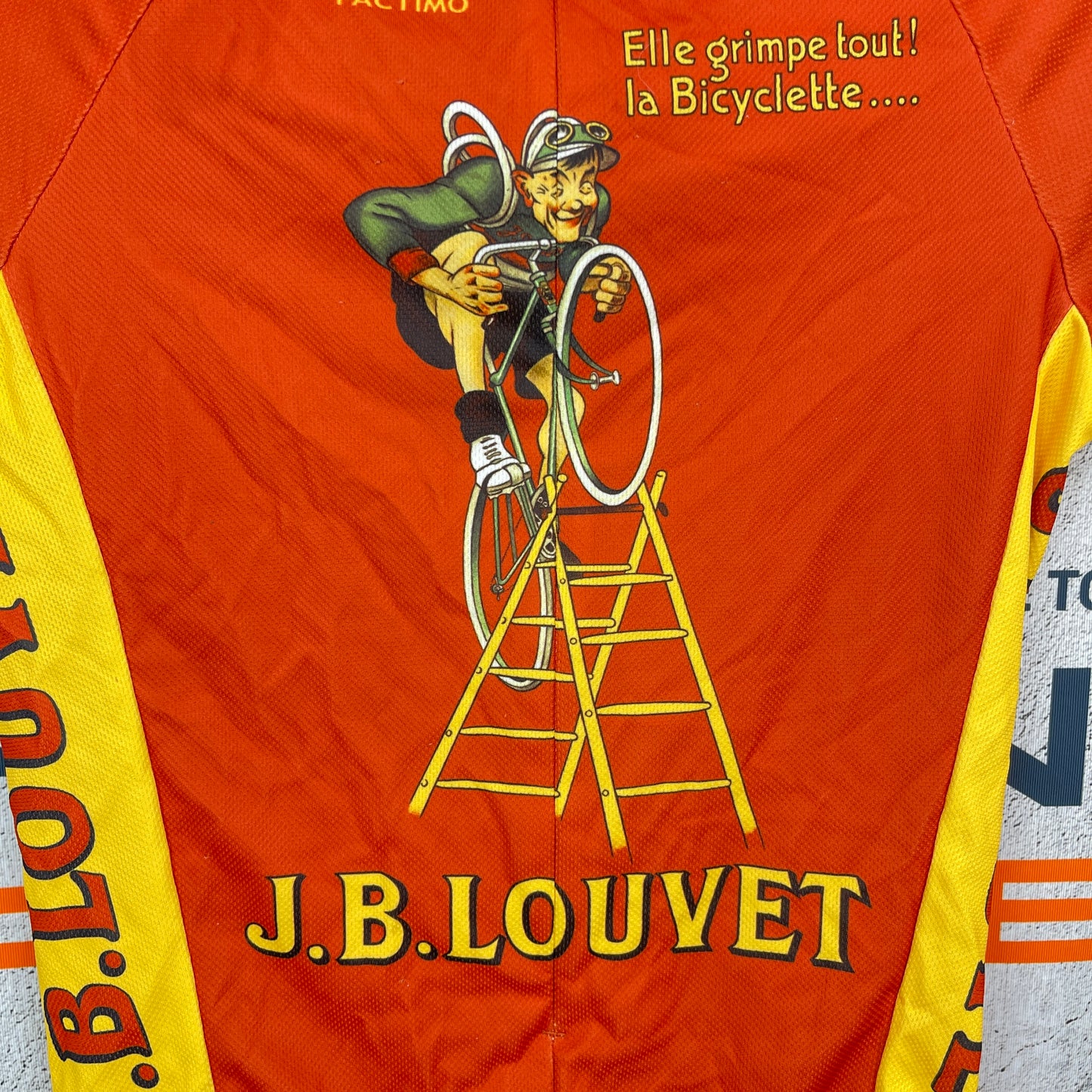 Pactimo J.B. Louvet Medium Women's Cycling Jersey Short Sleeve