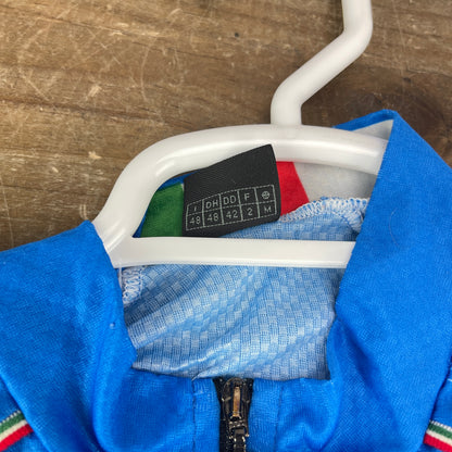 Sportful Italia Liquigas Medium Blue Men's Cycling Jersey Short Sleeve