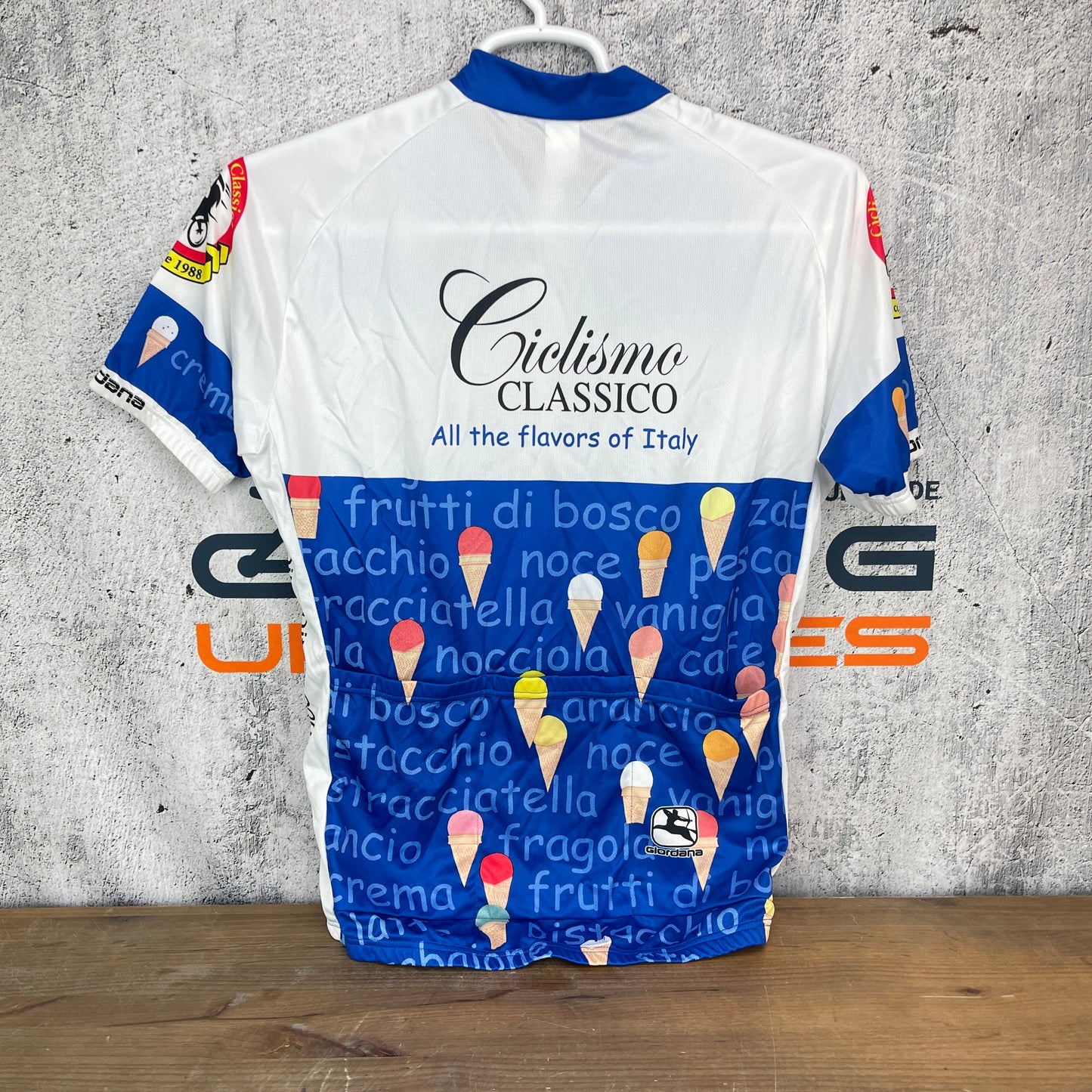 Giordana Ciclismo Classico Large Men's Cycling Jersey Short Sleeve