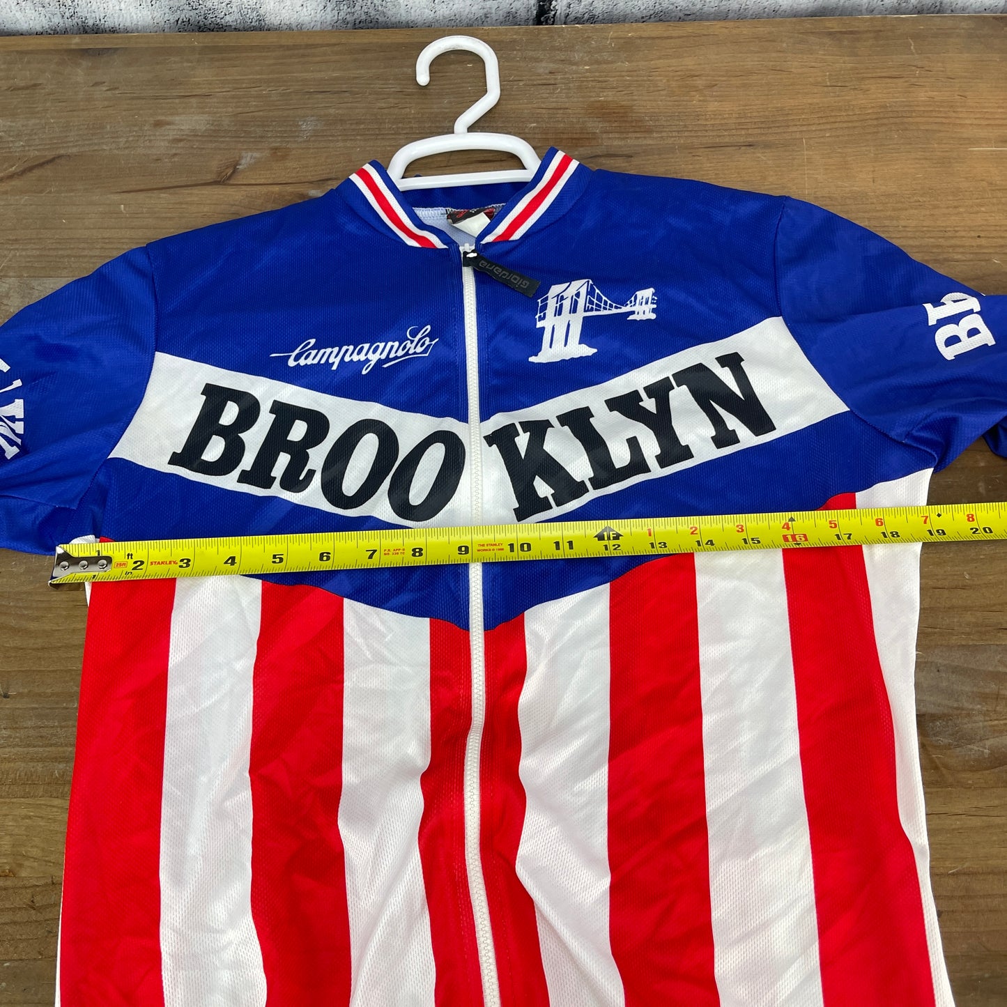 Vintage! Giordana Brooklyn Medium Men's Cycling Jersey Short Sleeve