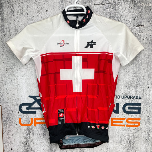 Assos Medium Men's Short Sleeve Suisse Cycling Cycling Jersey