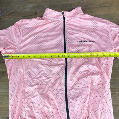 Cafe Du Cycliste Fleurette Pink Men's Short Sleeve XXL Cycling Jersey