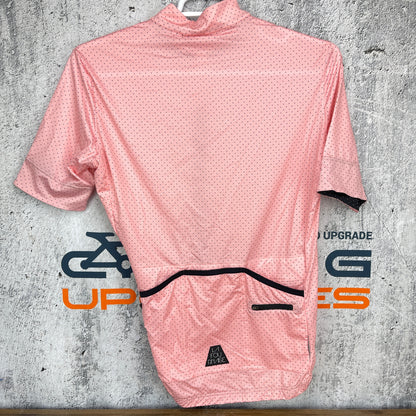 Cafe Du Cycliste Fleurette Pink Men's Short Sleeve XXL Cycling Jersey