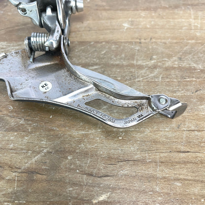 Shimano Dura-Ace FD-7803 Triple 28.6mm Clamp-On 3x10 Speed Front Derailleur