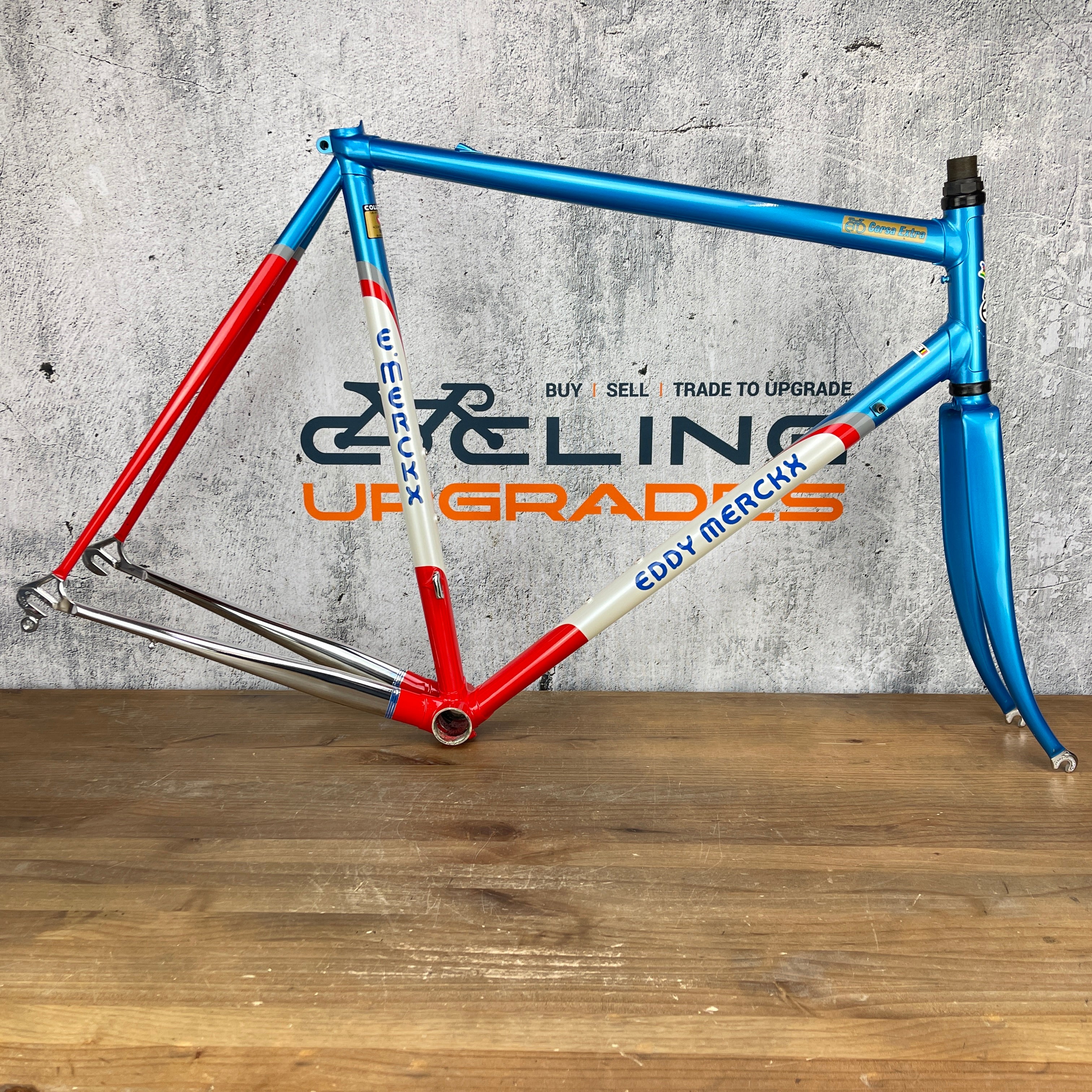 Never Built! Eddy Merckx Motorola Corsa Extra MAX 56cm Rim Brake Steel ...