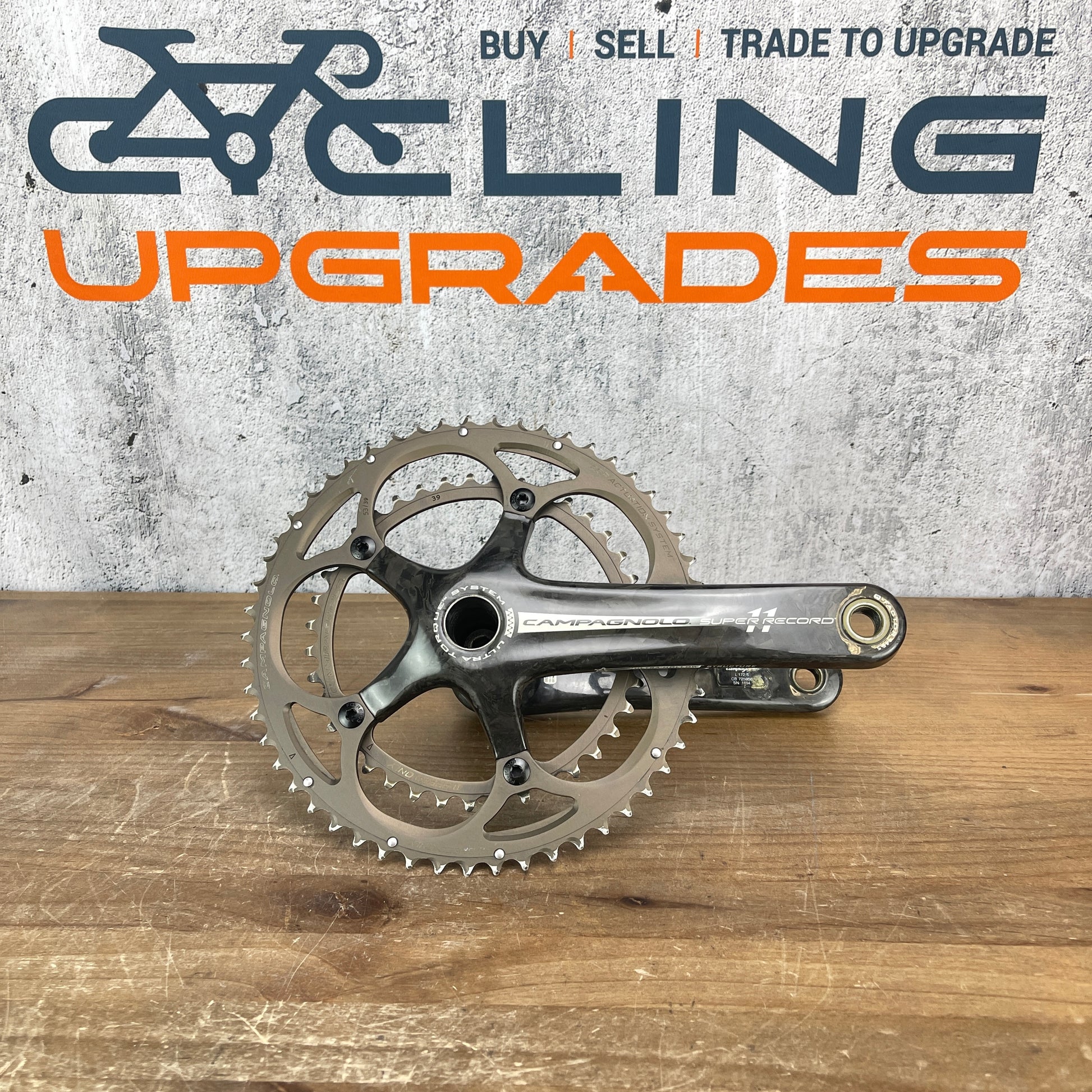 Campagnolo Super Record 11 Carbon Crankset 53/39t 11-Speed
