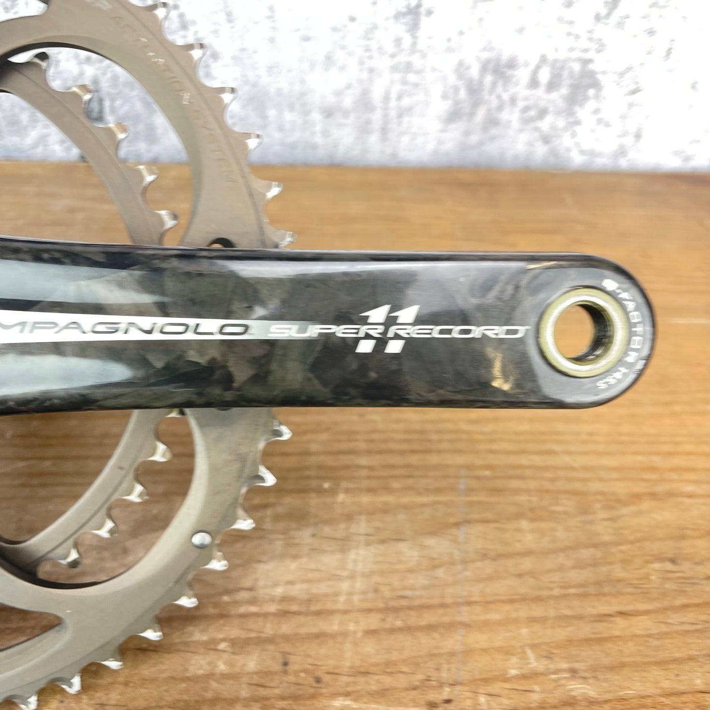 Campagnolo Super Record 11 172.5mm Carbon Crankset 53/39t 11-Speed 5-Bolt