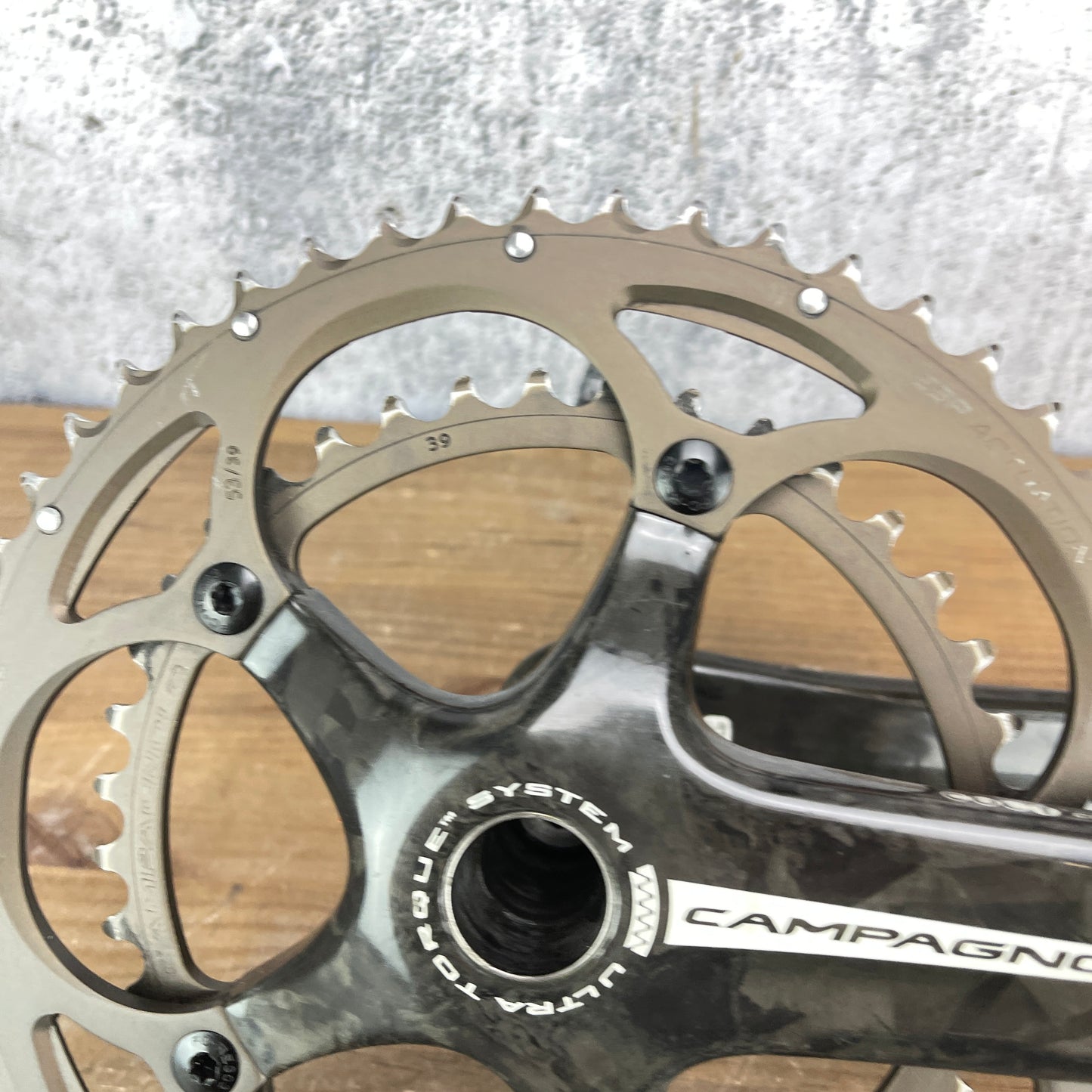Campagnolo Super Record 11 172.5mm Carbon Crankset 53/39t 11-Speed 5-Bolt