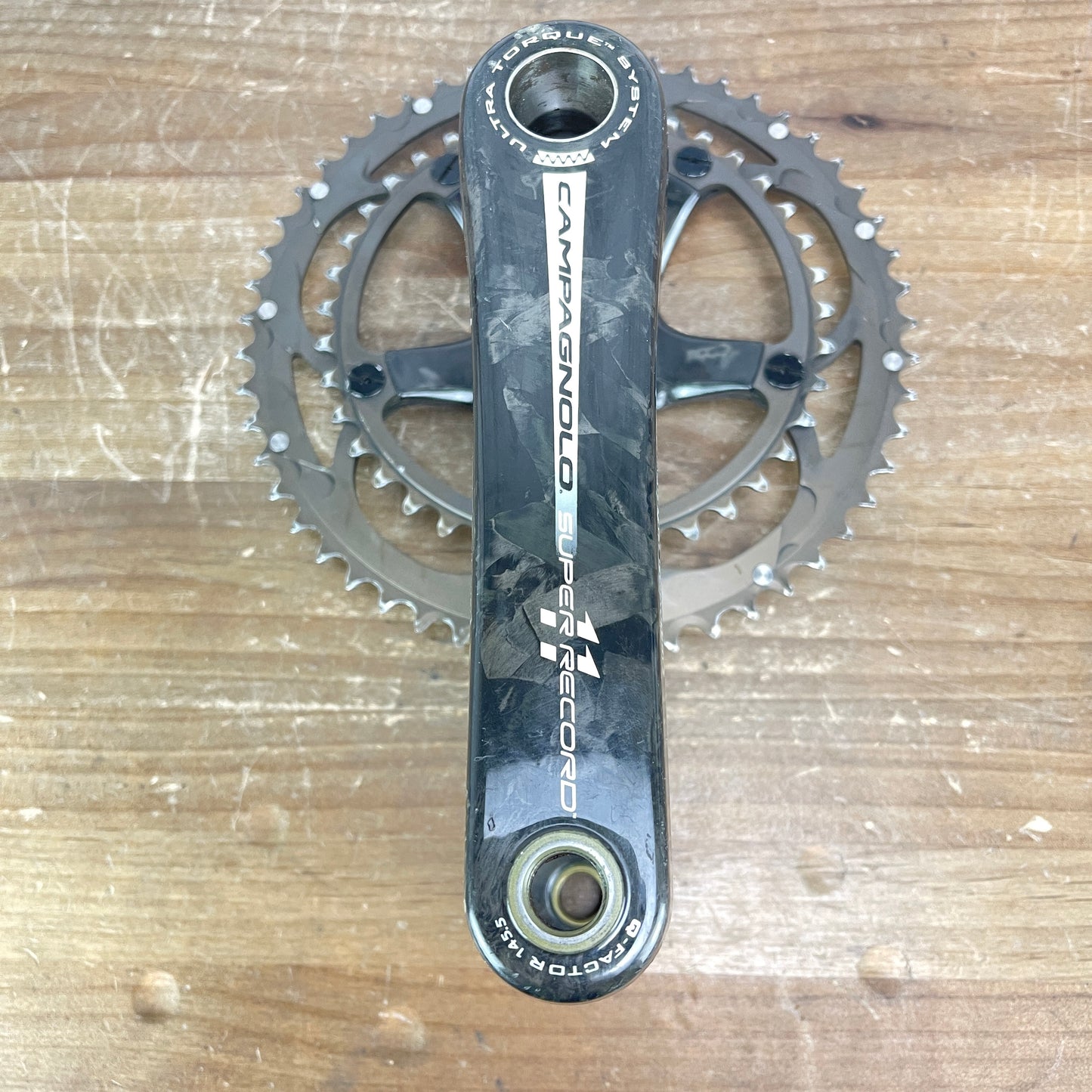 Campagnolo Super Record 11 172.5mm Carbon Crankset 53/39t 11-Speed 5-Bolt