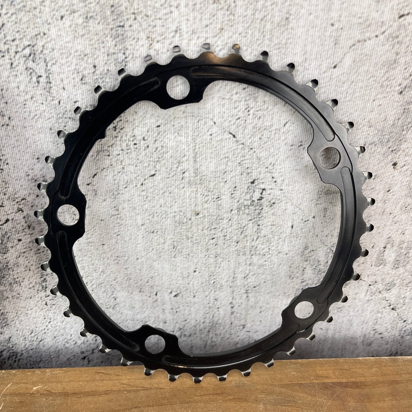 Absolute Black Oval 53/39t 130BCD Road Bike Chainring Set 5-Bolt