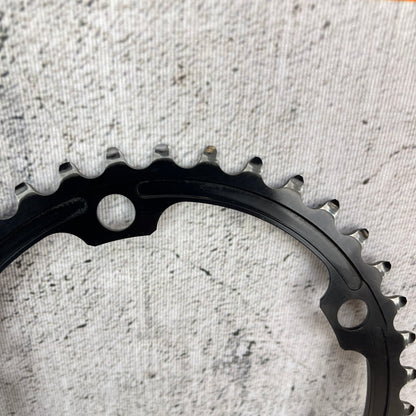 Absolute Black Oval 53/39t 130BCD Road Bike Chainring Set 5-Bolt