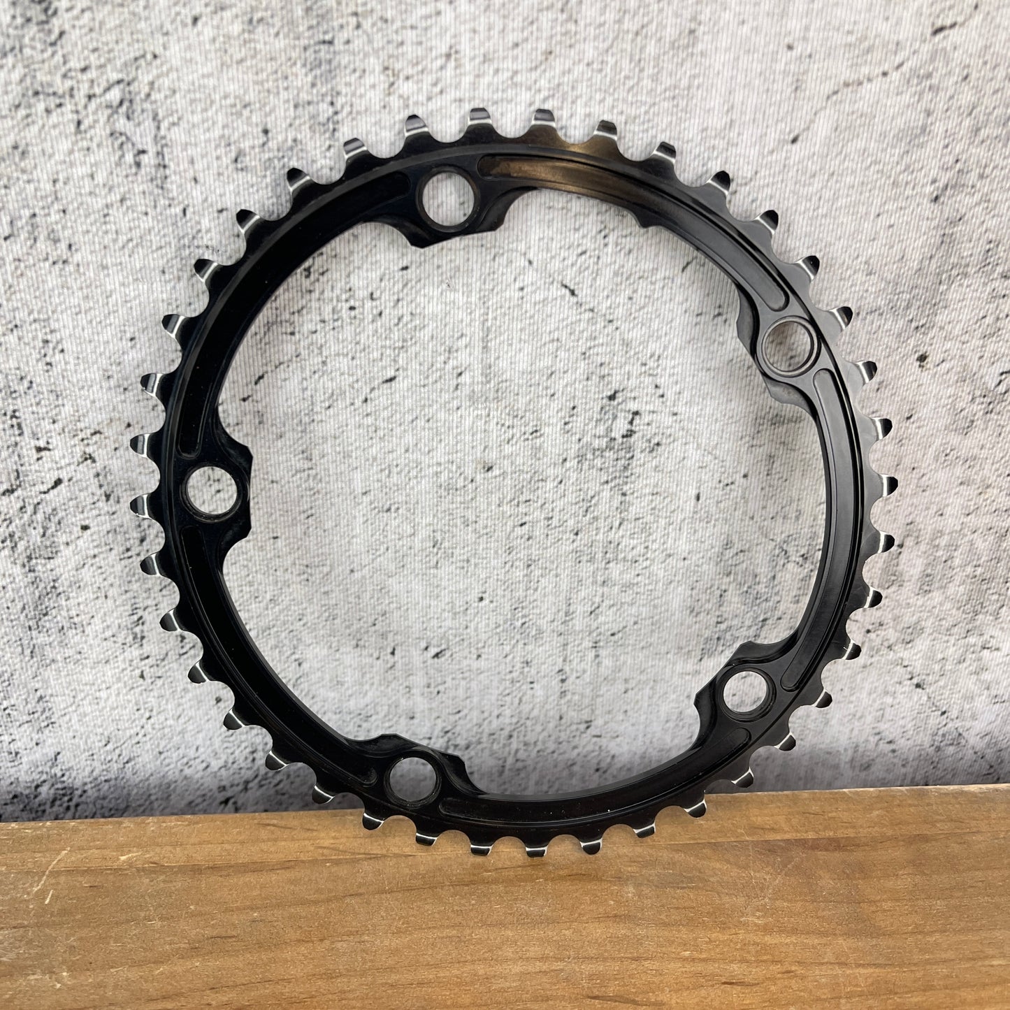 Absolute Black Oval 53/39t 130BCD Road Bike Chainring Set 5-Bolt