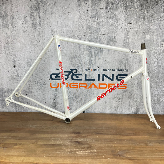 Rare! 1992 Serotta 20th Anniversary Edition 56cm Rim Brake Steel Frameset 700c