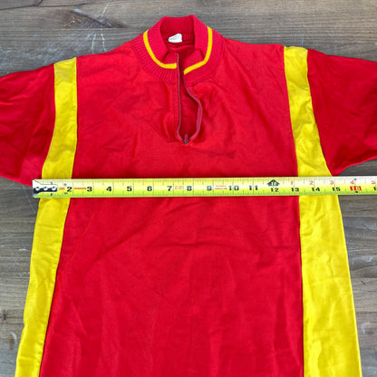 Sergal Vintage Size 2 Small Men's Short Sleeve Quarter Zip Cycling Jersey