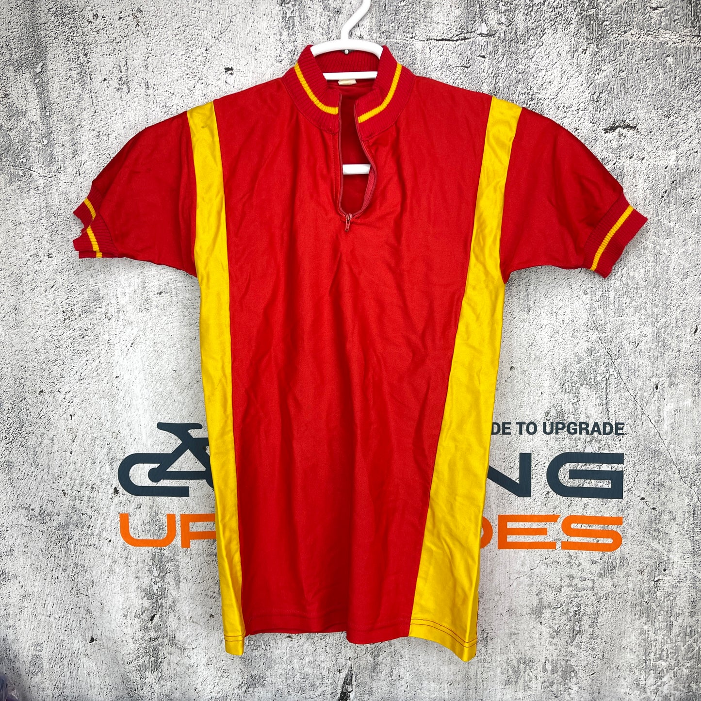 Sergal Vintage Size 2 Small Men's Short Sleeve Quarter Zip Cycling Jersey