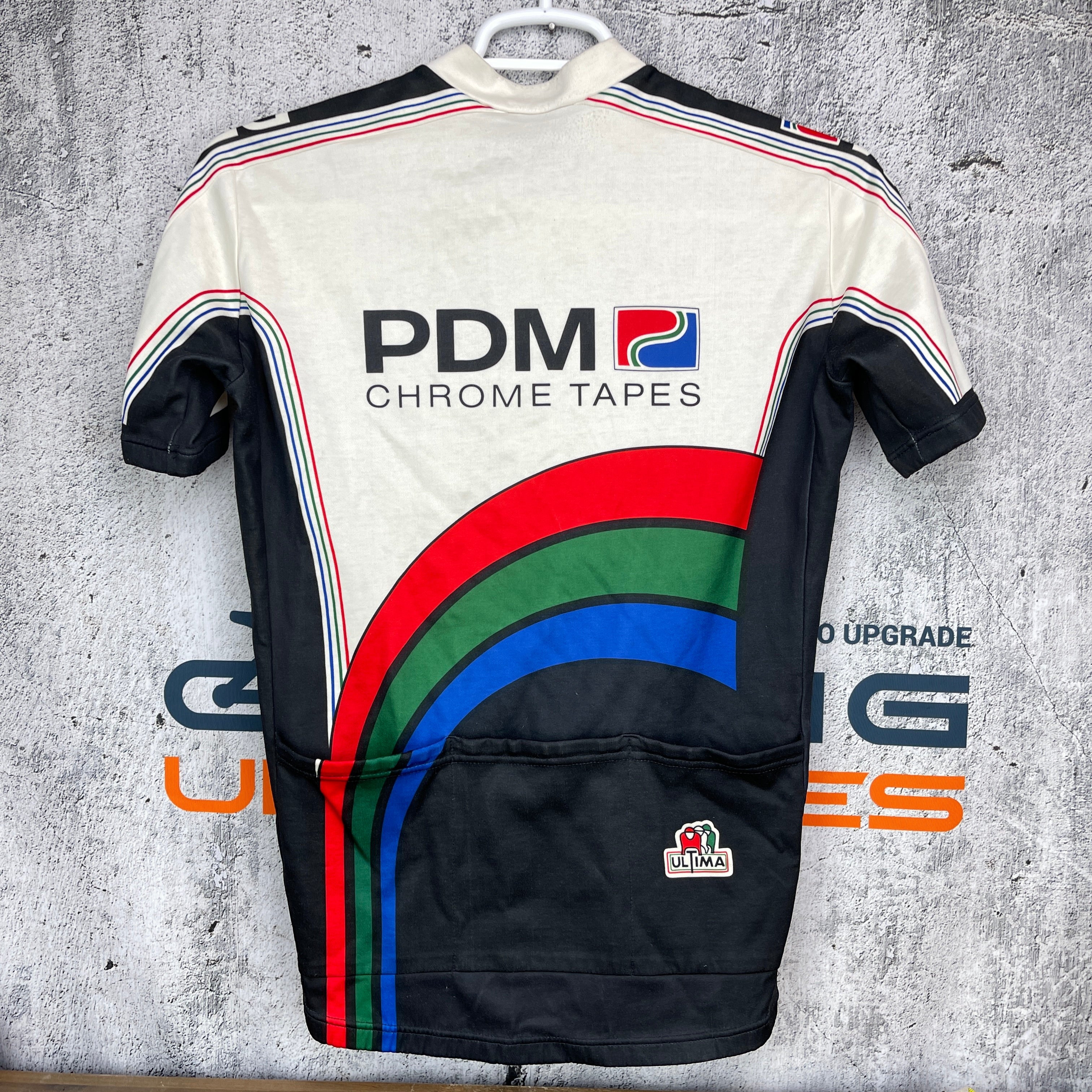 PDM Vintage Chrome Tapes XXL Men s Short Sleeve Cycling Jersey