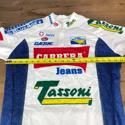 Carrera Vintage Size 5 XL Men's Short Sleeve Carrera Cycling Jersey