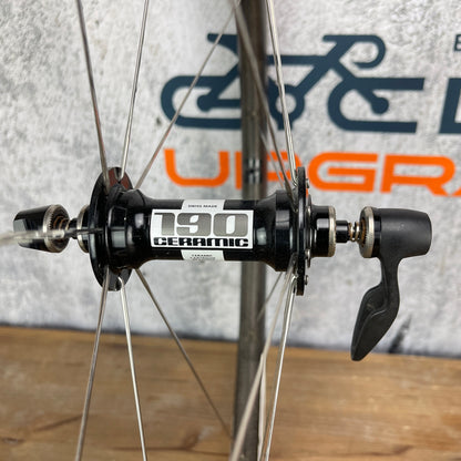 Zipp 303 Firecrest DT 190 Ceramic Carbon Clincher Wheelset 700c Rim Brake 1575g