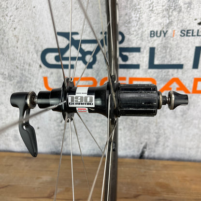 Zipp 303 Firecrest DT 190 Ceramic Carbon Clincher Wheelset 700c Rim Brake 1575g