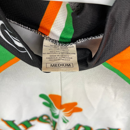Vintage Ireland Medium Men's Short Sleeve  Cycling Jersey