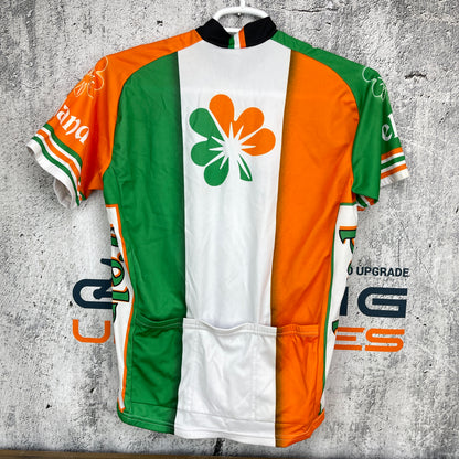 Vintage Ireland Medium Men's Short Sleeve  Cycling Jersey