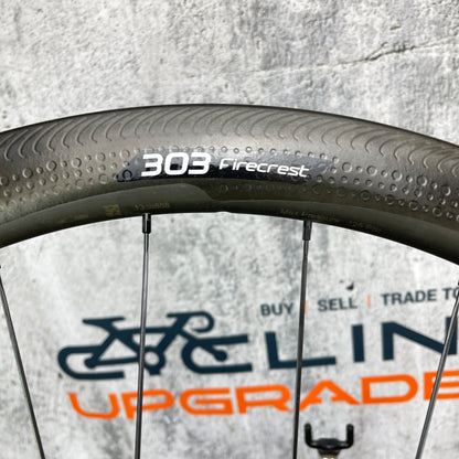 Mint! Zipp Firecrest 303 Showstopper Carbon Clincher Rear Wheel 700c Rim Brake