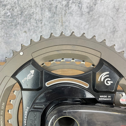 Campagnolo Super Record Carbon Power2max NG 52/36t 170mm Power Meter Crankset
