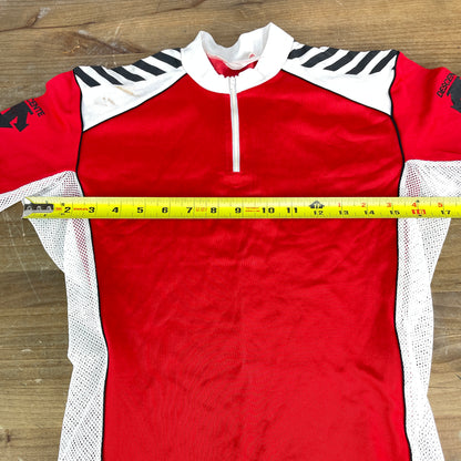 Descente Vintage Small Two-pocket Women's SS Made in Japan Cycling Jersey