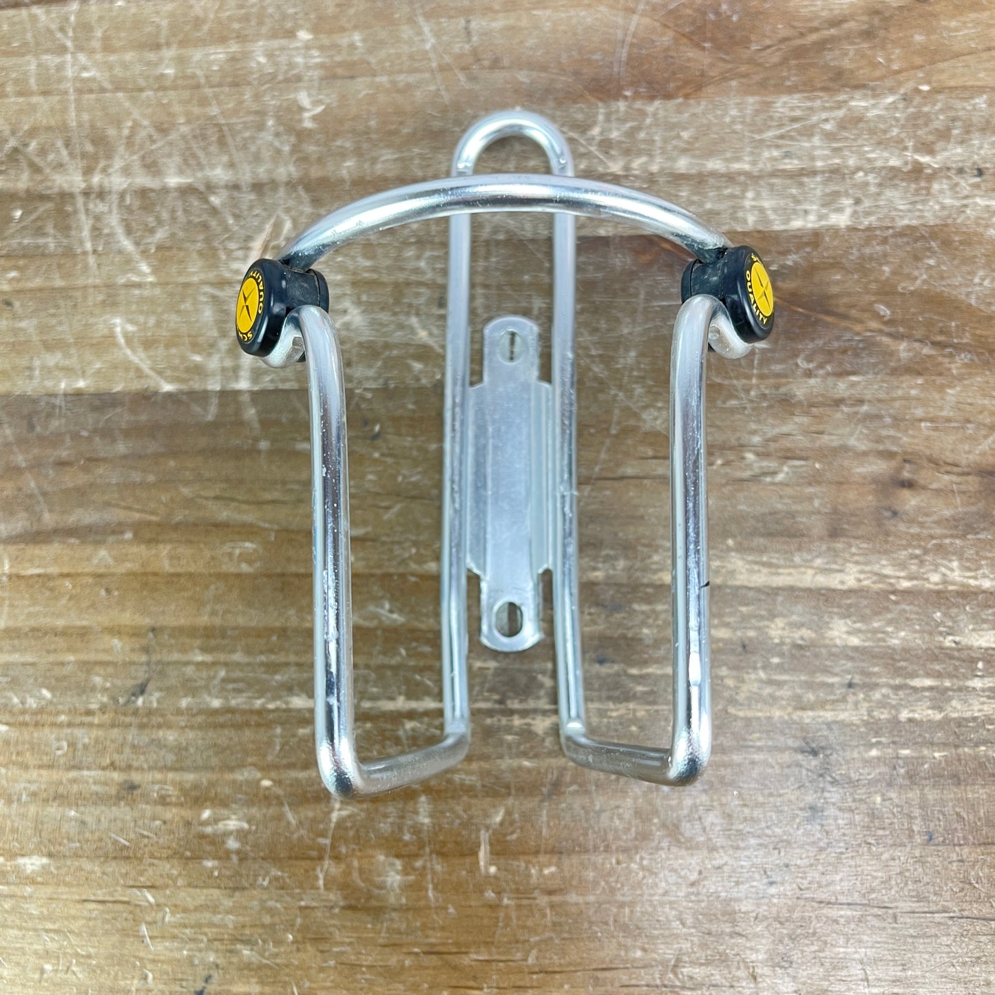 Vintage! Schwinn Quality Alloy Road Bike Water Bottle Cage + Water Bottle