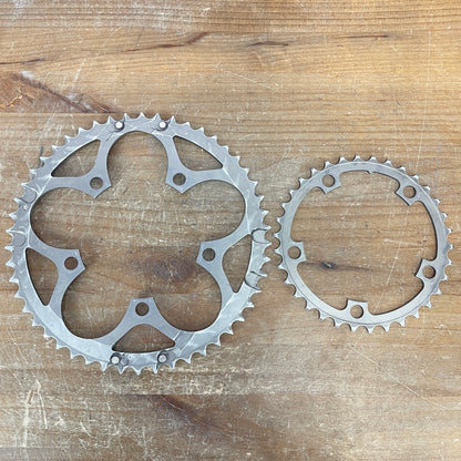 SRAM Powerglide Anodized 50/34t 110BCD 10/11-Speed Road Bike Chainrings 132g