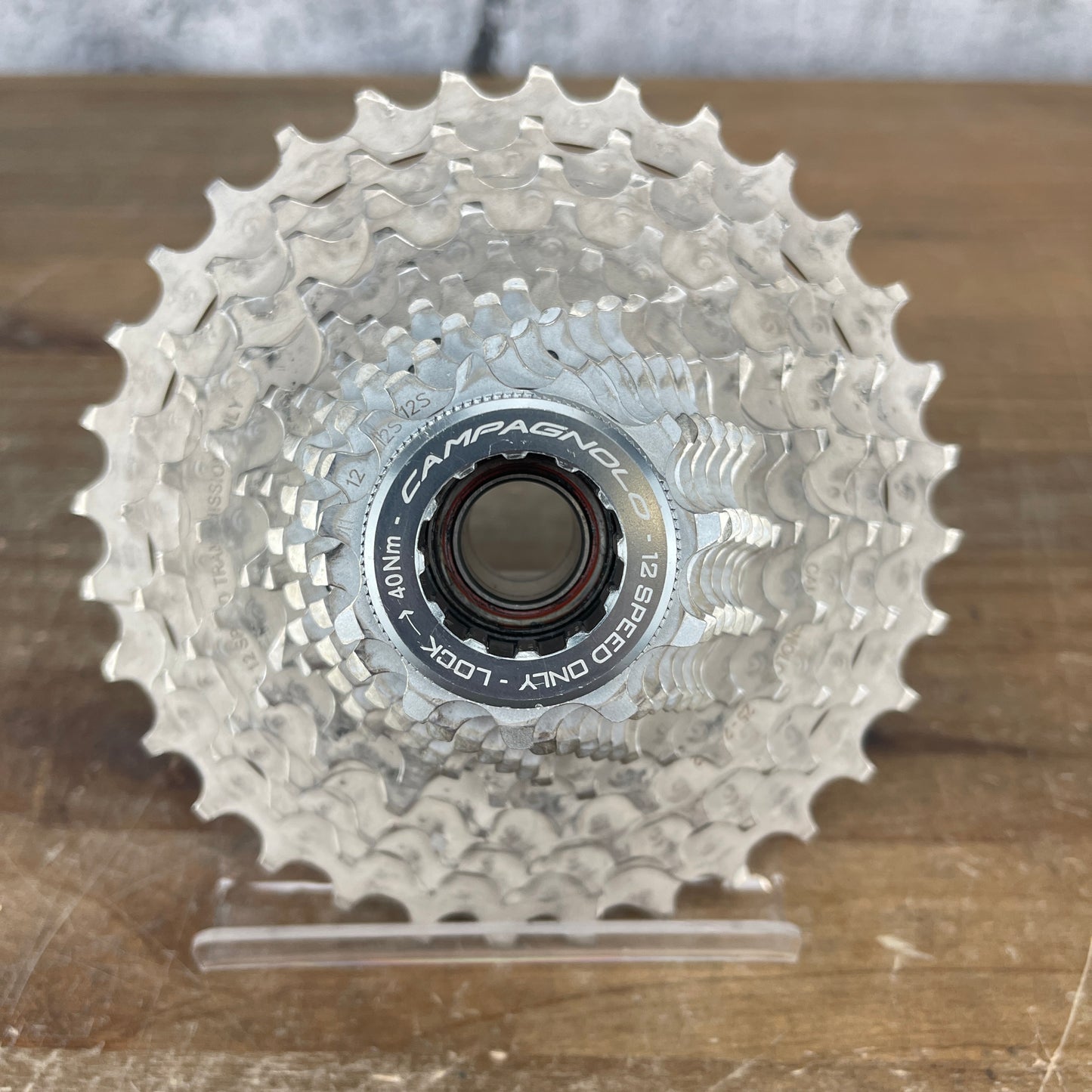 Typical Wear Campagnolo Super Record 12spd 11-32T Road Bike Cassette 280g