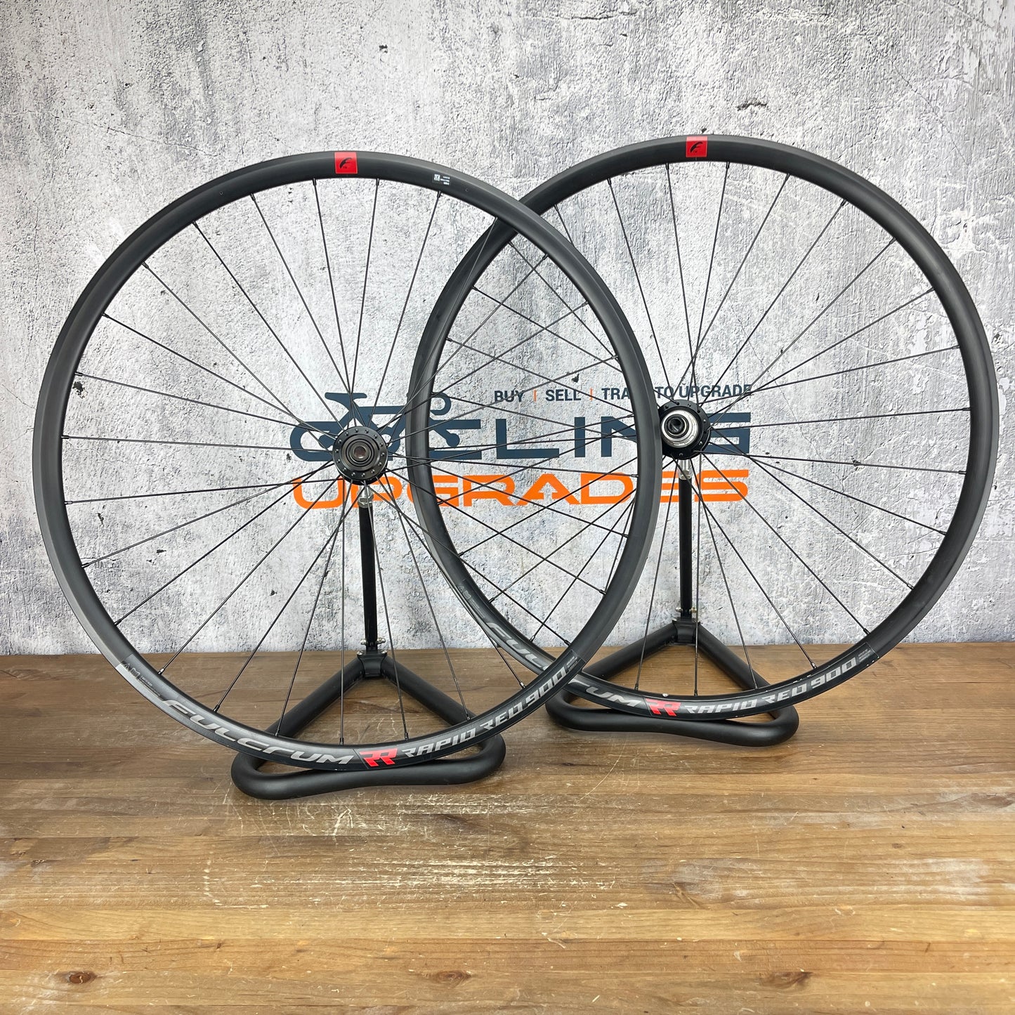 New! Fulcrum Rapid Red 900 Tubeless Road Bike Disc Brake Wheelset 2027g