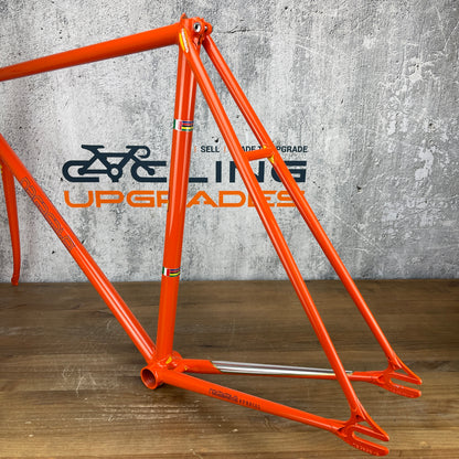Rare! Never Built 1997 Nagasawa Special 56x56 Steel Track Frameset 700c Kierin