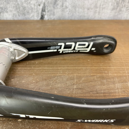 Specialized S-Works FACT Carbon 170mm Crankset Crank Arms No Chainrings 322g