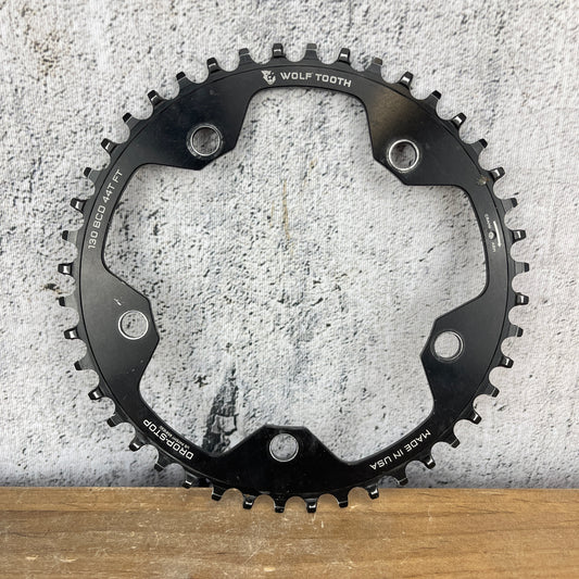 Wolf Tooth Drop Stop 44t 130BCD 1x Gravel Single Chainring