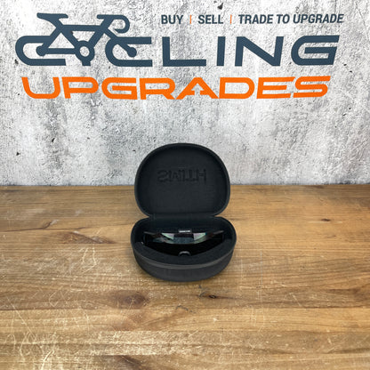 Smith Flywheel Matte Black Cycling Sunglasses with ChromaPop Black lens