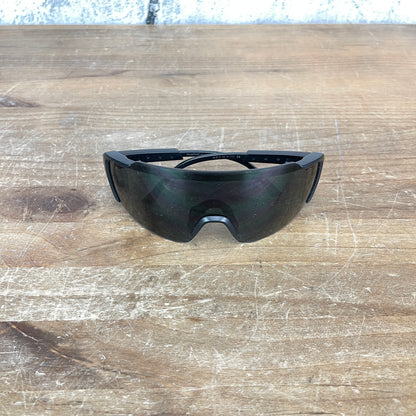 Smith Flywheel Matte Black Cycling Sunglasses with ChromaPop Black lens