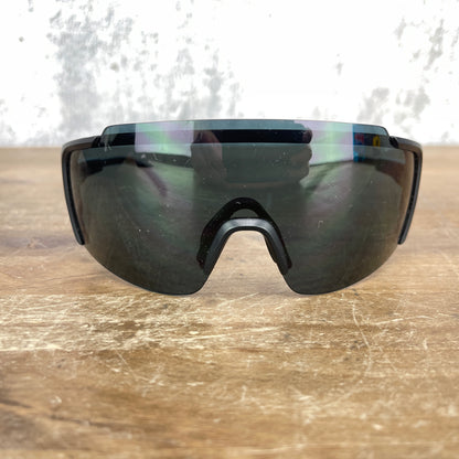 Smith Flywheel Matte Black Cycling Sunglasses with ChromaPop Black lens